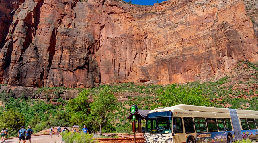 Zion Narrows transport